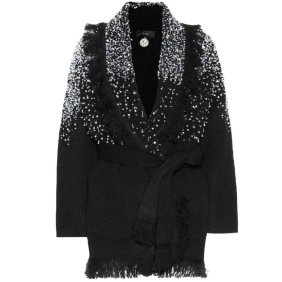 Alanui Jackets & Blazers - NWT✨ALANUI✨Hoarfrost Crystal Cardigan Jacket Medium